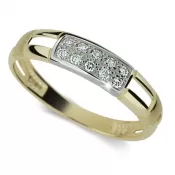 Dámsky prsteň s diamantmi DF2033Z