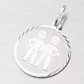 Prívesok zo striebra - Blíženci M5089-05