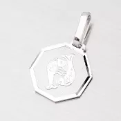 Strieborný prívesok - Ryby M5056-02