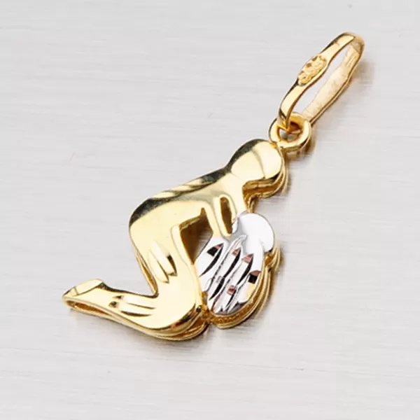 Zlatý prívesok - Vodnár 43-2069-01