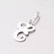 Strieborný prívesok písmenko - E M5110-E