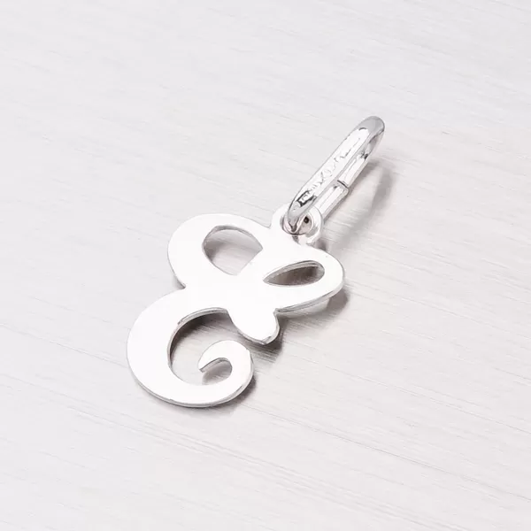 Strieborný prívesok písmenko - E M5110-E