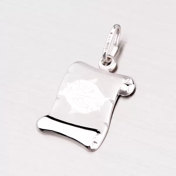 Strieborný prívesok - Ryby M5170-02