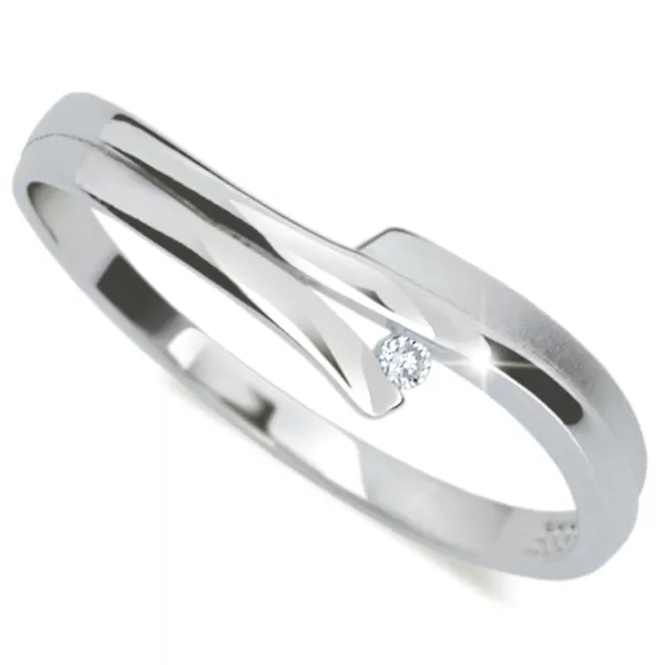 Dámsky prsteň s diamantom DF2000