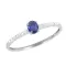 Prsteň s modrým zafírom GKW46631