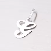 Strieborný prívesok písmenko - G M5110-G