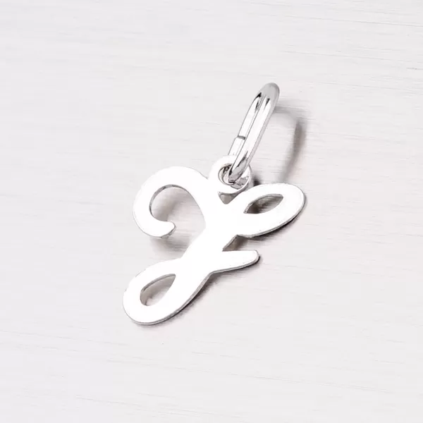 Strieborný prívesok písmenko - J M5110-J