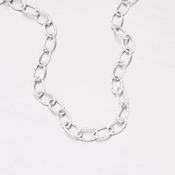 Strieborná retiazka s gravírovaním ODT2-075R-Rh