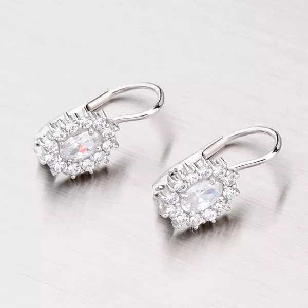 Zlaté náušnice so zirkónmi 358-0041-01