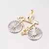 Zlatý prívesok - Bike 43-2324
