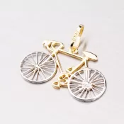 Zlatý prívesok - Bike 43-2324
