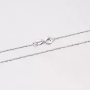 Strieborná retiazka - Singapur SING-020