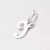 Strieborný prívesok písmenko - I M5110-I