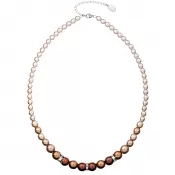 Perlový náhrdelník hnedý 32005.3