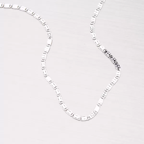 Retiazka zo striebra s gravírovaním SLMCD201-1SD-040-Rh