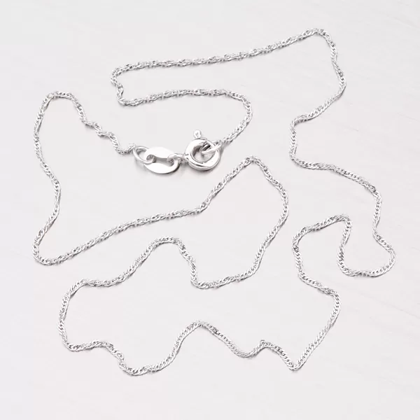 Strieborná retiazka - Singapur SING-020