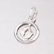 Strieborný prívesok - Ryby M5022-02