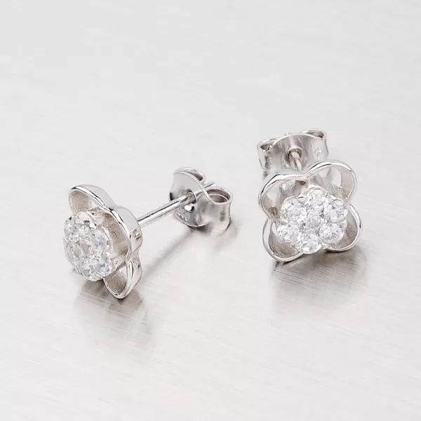 Náušnice so zirkónmi EXX07140100