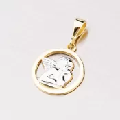 Prívesok zo zlata s anjelikom 43-2126