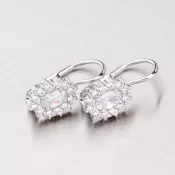 Zlaté náušnice so zirkónmi 358-0041-01