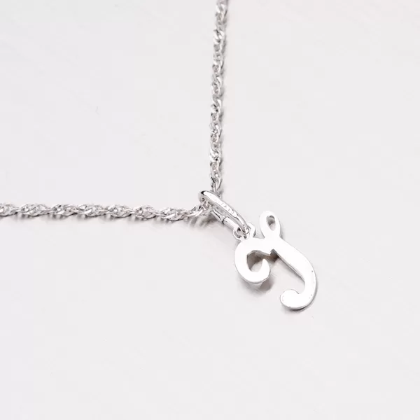 Strieborný prívesok písmenko - I M5110-I