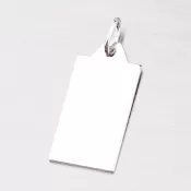 Strieborný prívesok - doštička MPN5902A