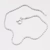 Strieborná retiazka z drobných oválkov CPL-OVL-120R-Rh