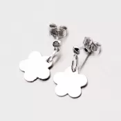 Náušnice s kvietkami MORP8454FIO