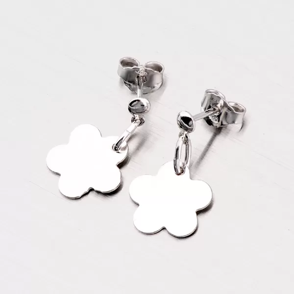 Náušnice s kvietkami MORP8454FIO