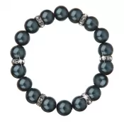 Perlový náramok zelený 33058.3