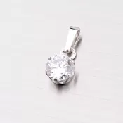 Zlatý prívesok so zirkónom 357P-130087