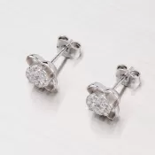 Náušnice so zirkónmi EXX07140100