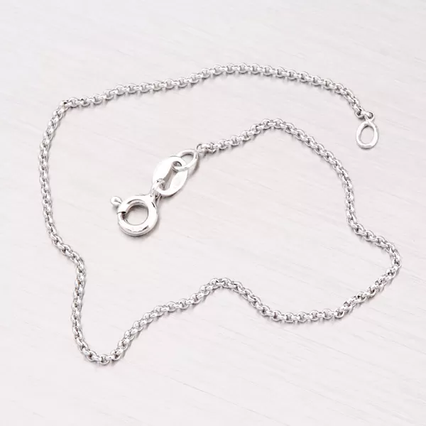 Strieborný náramok s rhodiovaním ROLO-BOMB-020