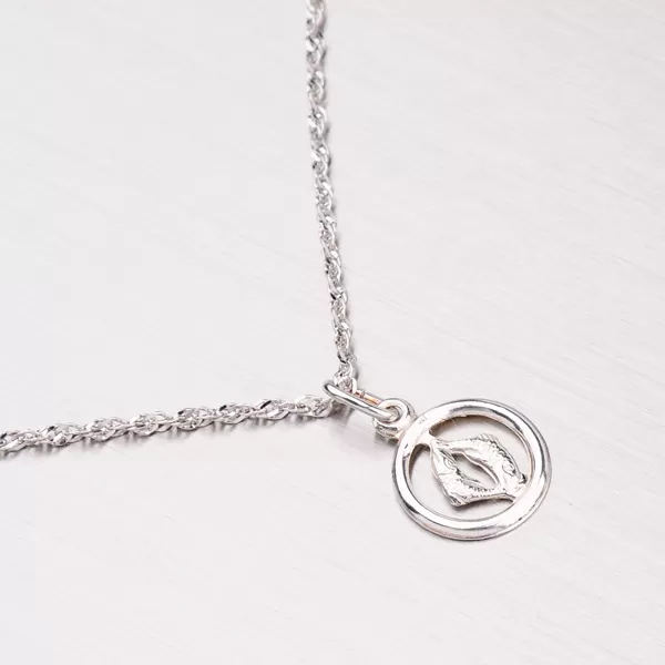 Strieborný prívesok - Ryby M5022-02