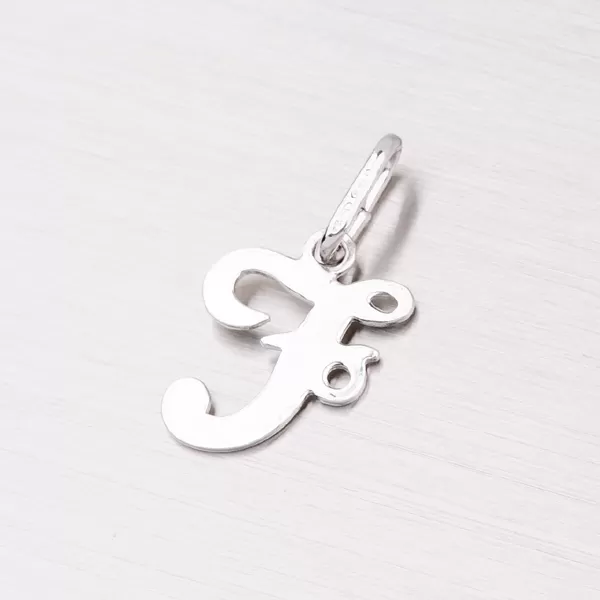 Strieborný prívesok písmenko - F M5110-F