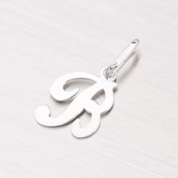 Strieborný prívesok písmenko - B M5110-B
