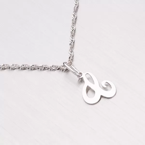 Strieborný prívesok písmenko - C M5110-C