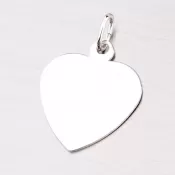 Strieborný prívesok - srdce MPN5894A
