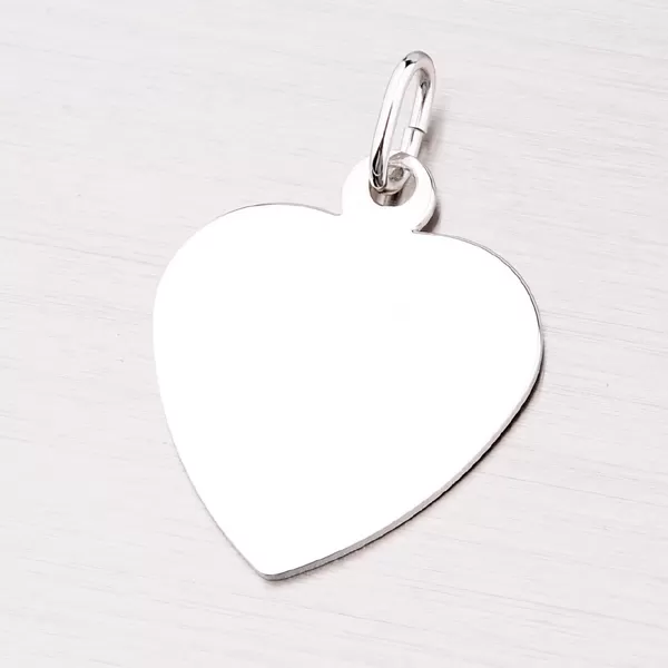 Strieborný prívesok - srdce MPN5894A