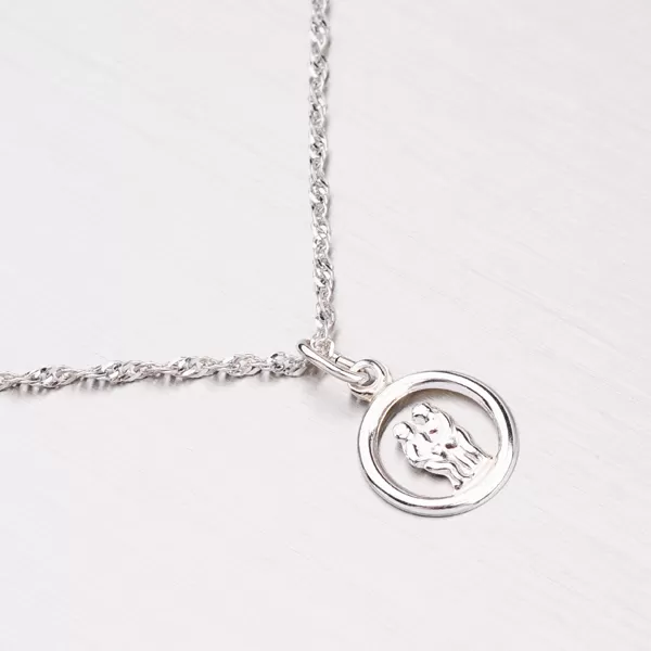 Strieborný prívesok - Blíženci M5022-05