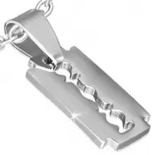 Oceľový prívesok - britva GTPB226