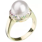 Prsteň so Swarovski kryštálmi