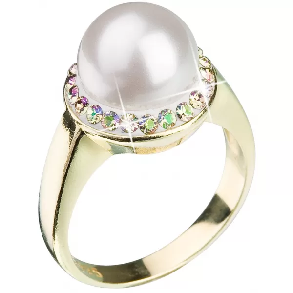 Prsteň so Swarovski kryštálmi