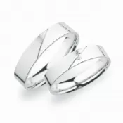 Svadobné obrúčky striebro 925 zirkón 0,025 ct SP-246-Ag