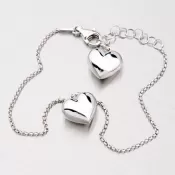 Náramok so srdiečkami MBR1416