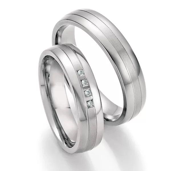 Titánové snubné prstene SP-20070