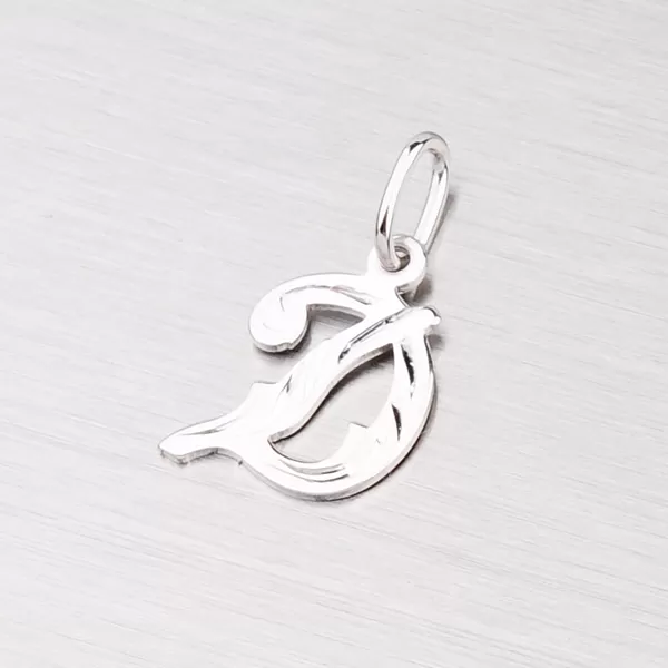 Zlatý prívesok - písmenko D 2-4003-D