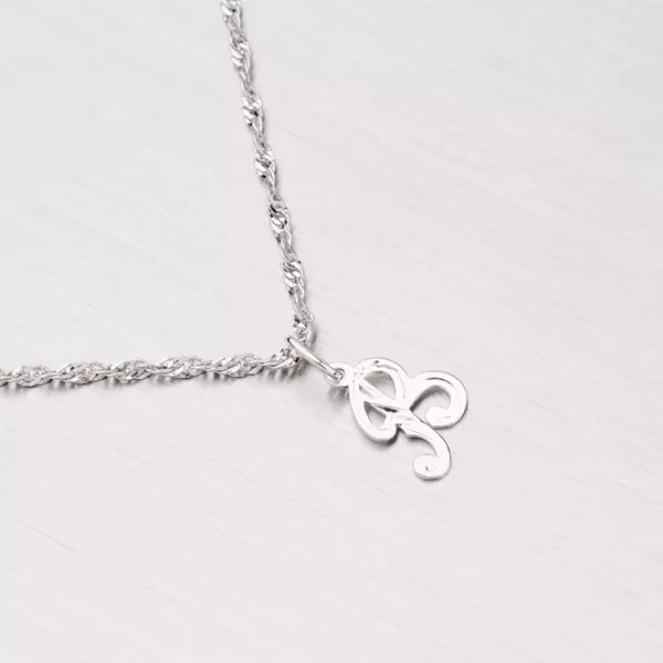 Zlatý prívesok - písmenko B 2-4003-B