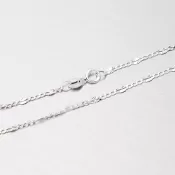 Jemná retiazka z bieleho zlata 45-1261