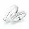Svadobné obrúčky striebro 925 zirkón 0,135 ct SP-276-Ag